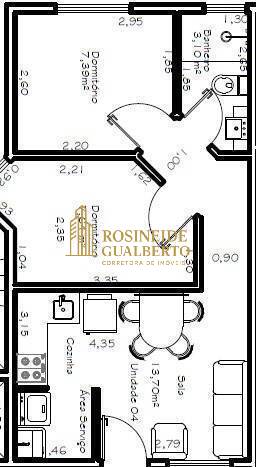Apartamento, 2 quartos, 48 m² - Foto 2