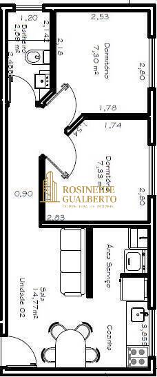 Apartamento, 2 quartos, 48 m² - Foto 6