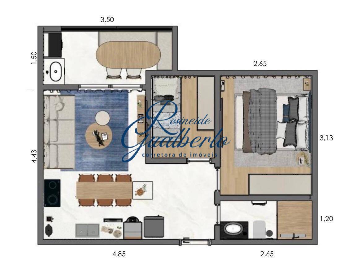 Apartamento, 2 quartos, 43 m² - Foto 14